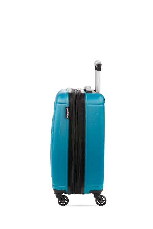 Swissgear 6297 18" Expandable Carry On Hardside Spinner Luggage Side View