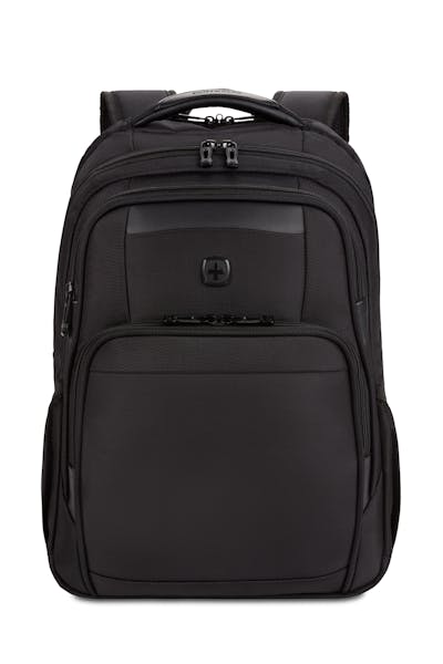 SWISSGEAR 6392 Scansmart Laptop Backpack - Ballistic Black  