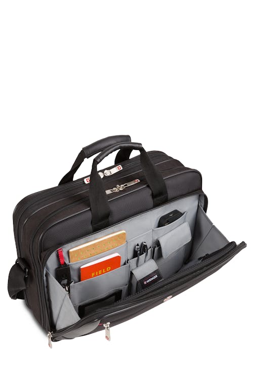 Wenger Mainframe 16 inch Laptop Briefcase - Black