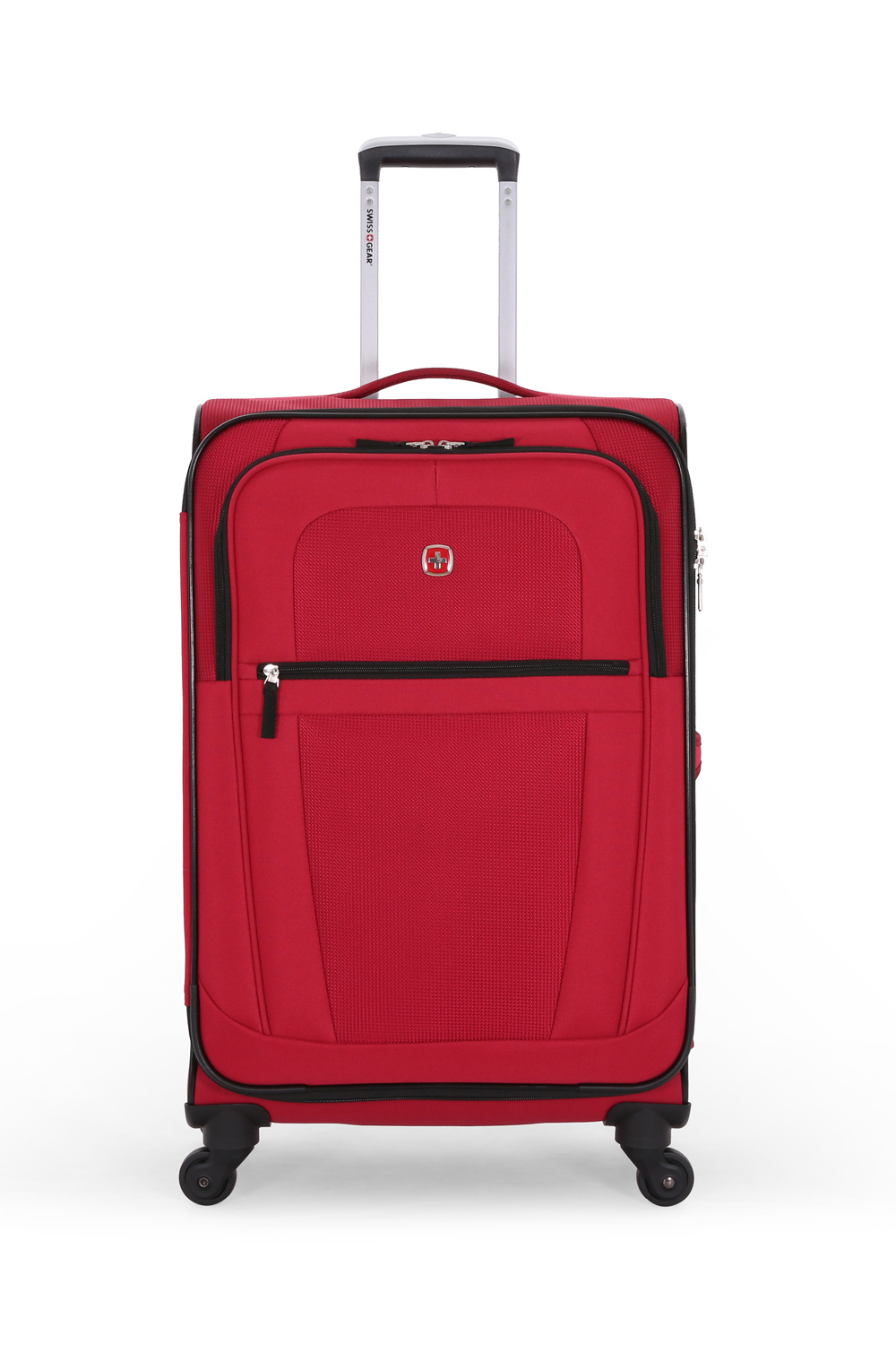 Swissgear 6526 22.5 Expandable Liteweight Spinner Luggage Red