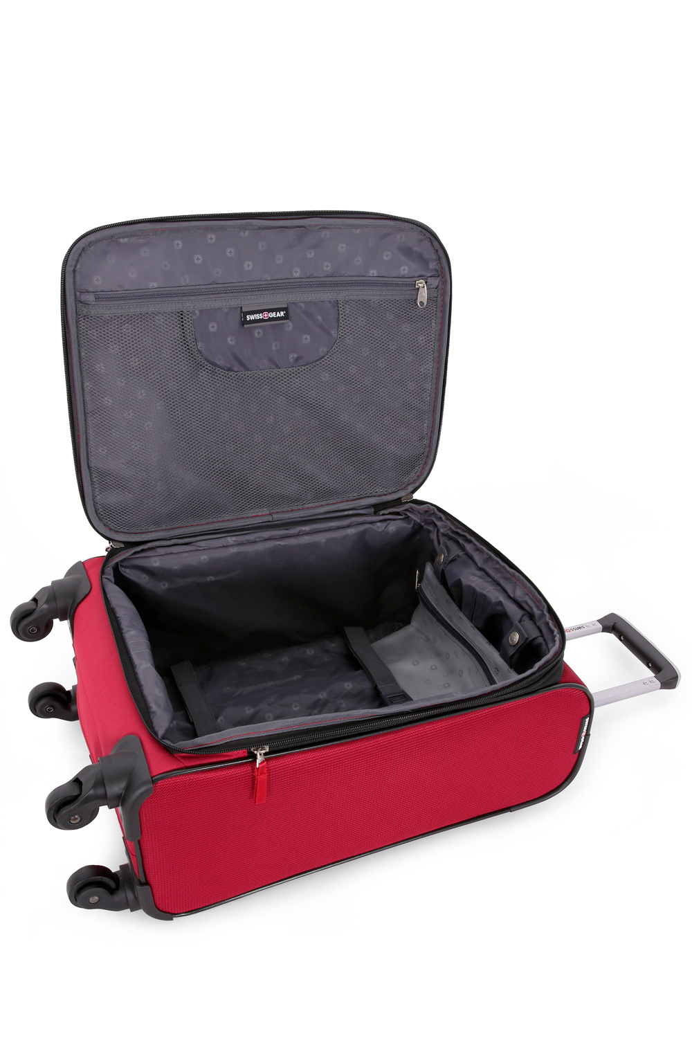Red Carry-On Spinner Luggage SWISSGEAR Empire Collection 