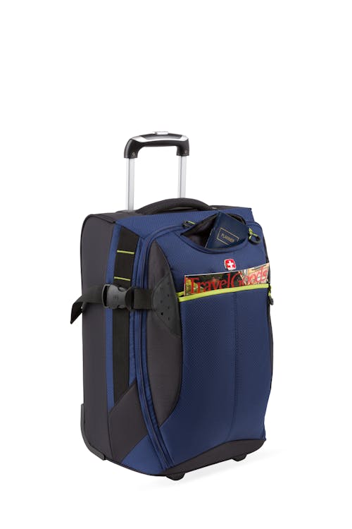 Swissgear 6532 20" Rolling Duffel Bag - Dual front pockets for additional storage space