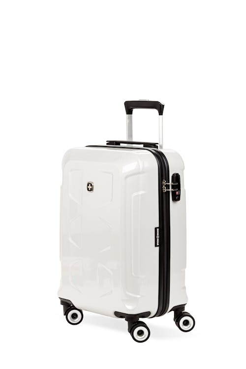 Swissgear 6572 19" Limited Edition Carry On Hardside Spinner Luggage - White