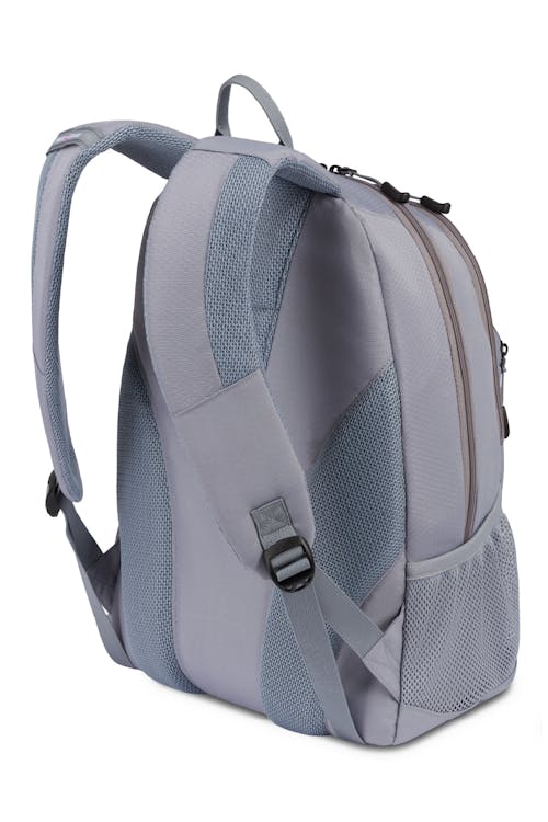 Swissgear 6621 Laptop Backpack shoulder straps feature breathable mesh fabric for added comfort
