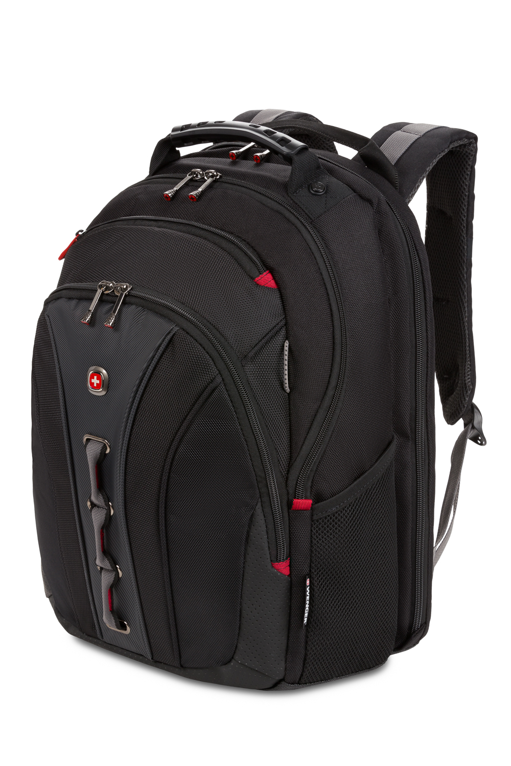 Wenger Legacy 16 inch Laptop Backpack - Black/Gray