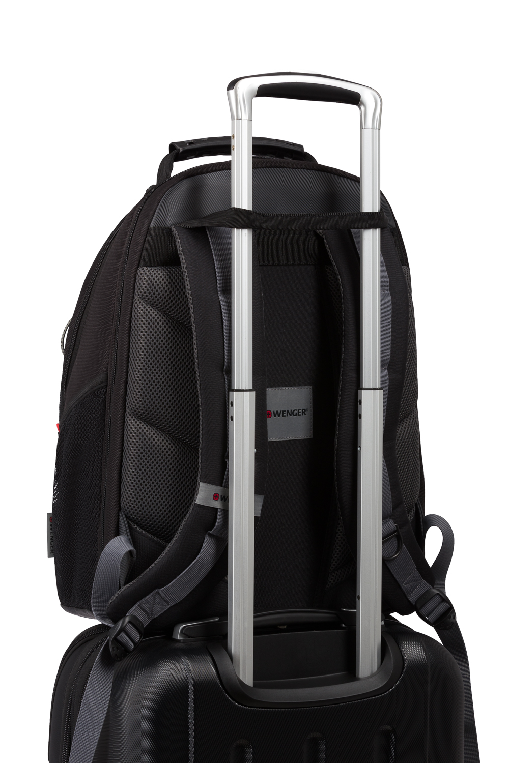 Wenger Legacy 16 inch Laptop Backpack - Black/Gray