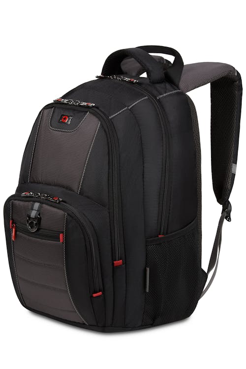 Wenger Pillar 16 inch Laptop Backpack - Black/Gray