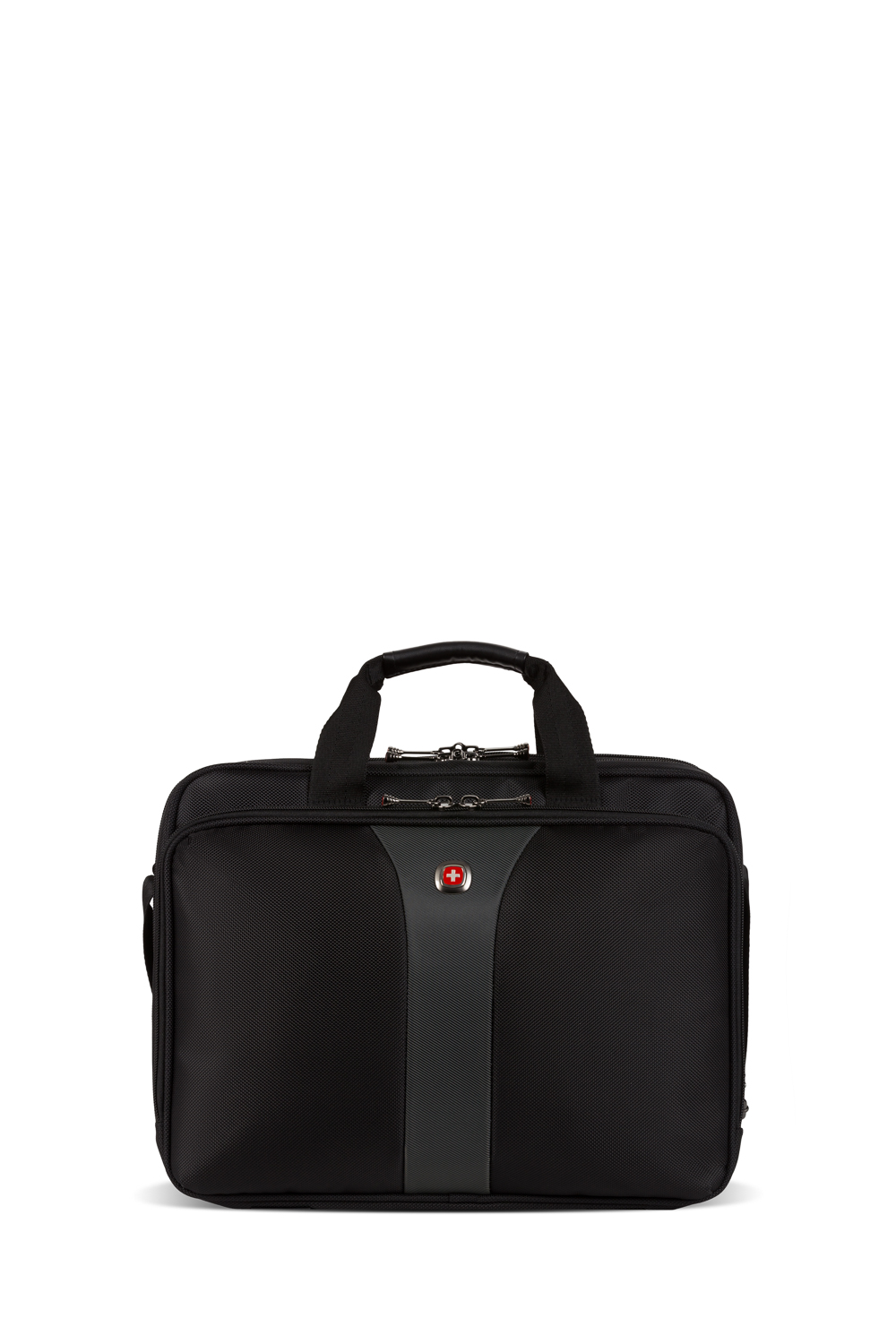 Wenger Legacy 16 inch Double Gusset Computer Case Black/Gray