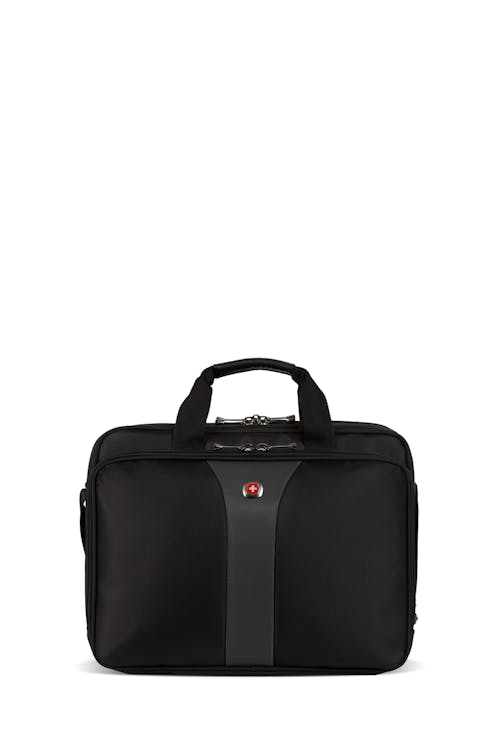 Wenger Legacy 16 inch Double Gusset Computer Case - Black