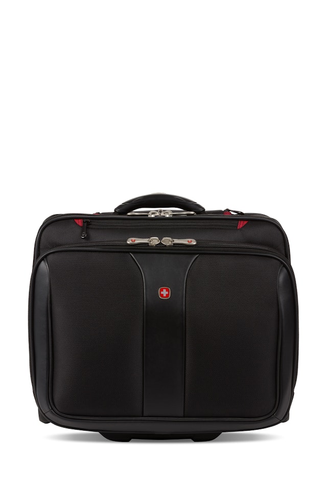 Wenger Patriot Wheeled Business Case with Removable Laptop Case Black