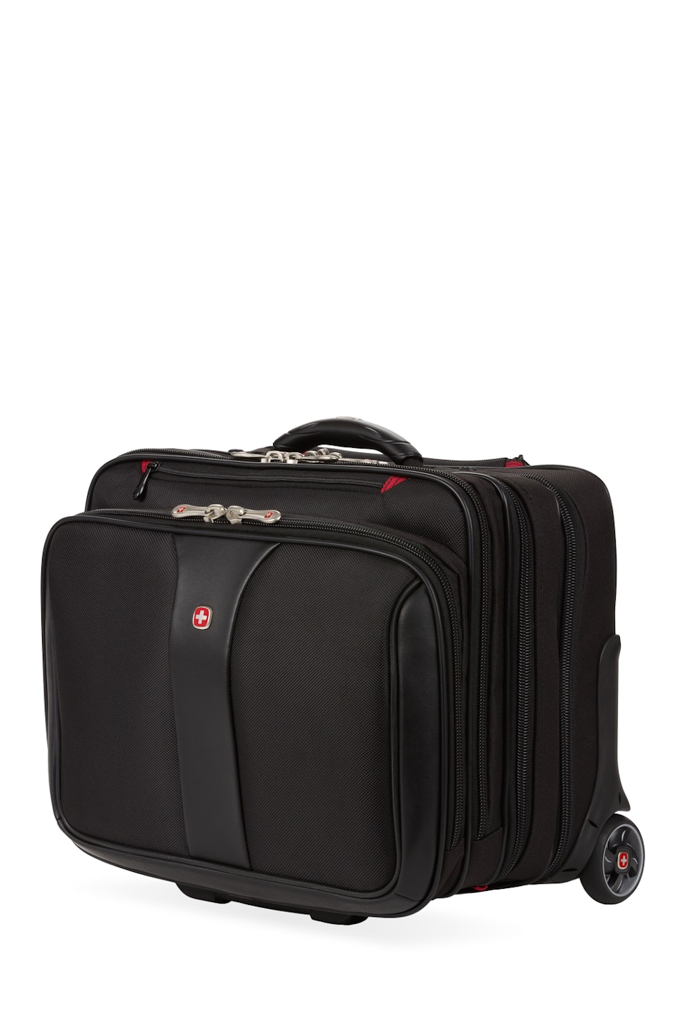 Wenger Patriot Wheeled Business Case with Removable Laptop Case Black