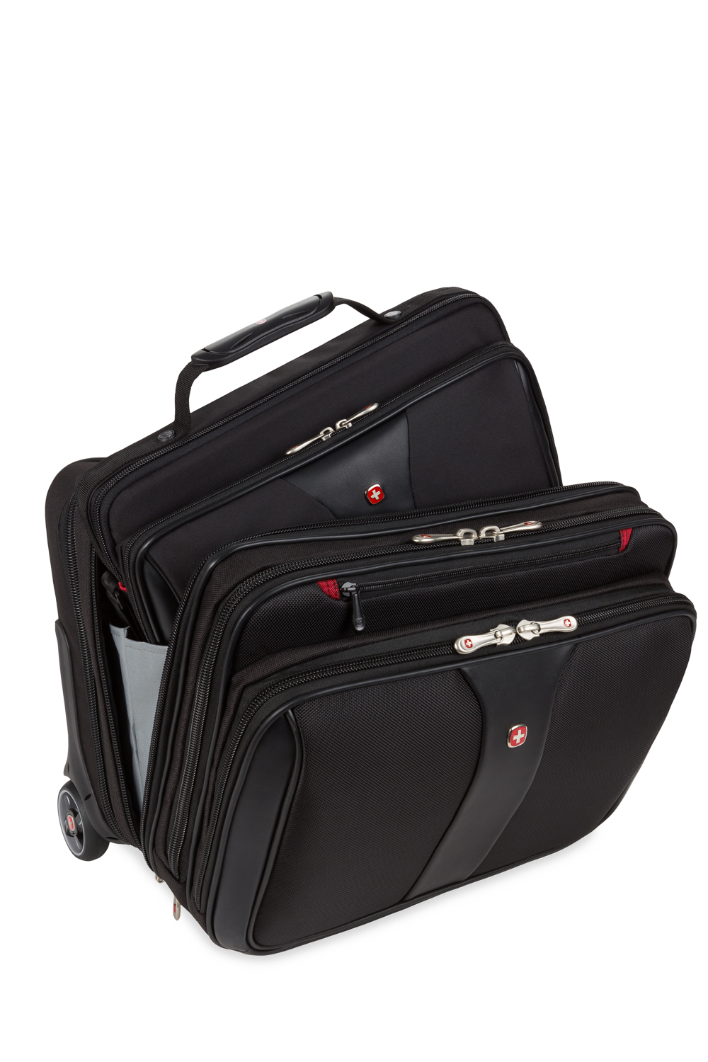 Wenger Patriot Wheeled Business Case with Removable Laptop Case Black