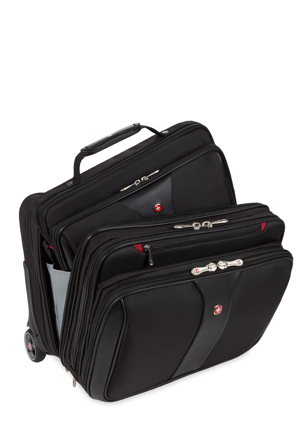 Wenger Patriot Wheeled Business Case with Removable Laptop Case Black