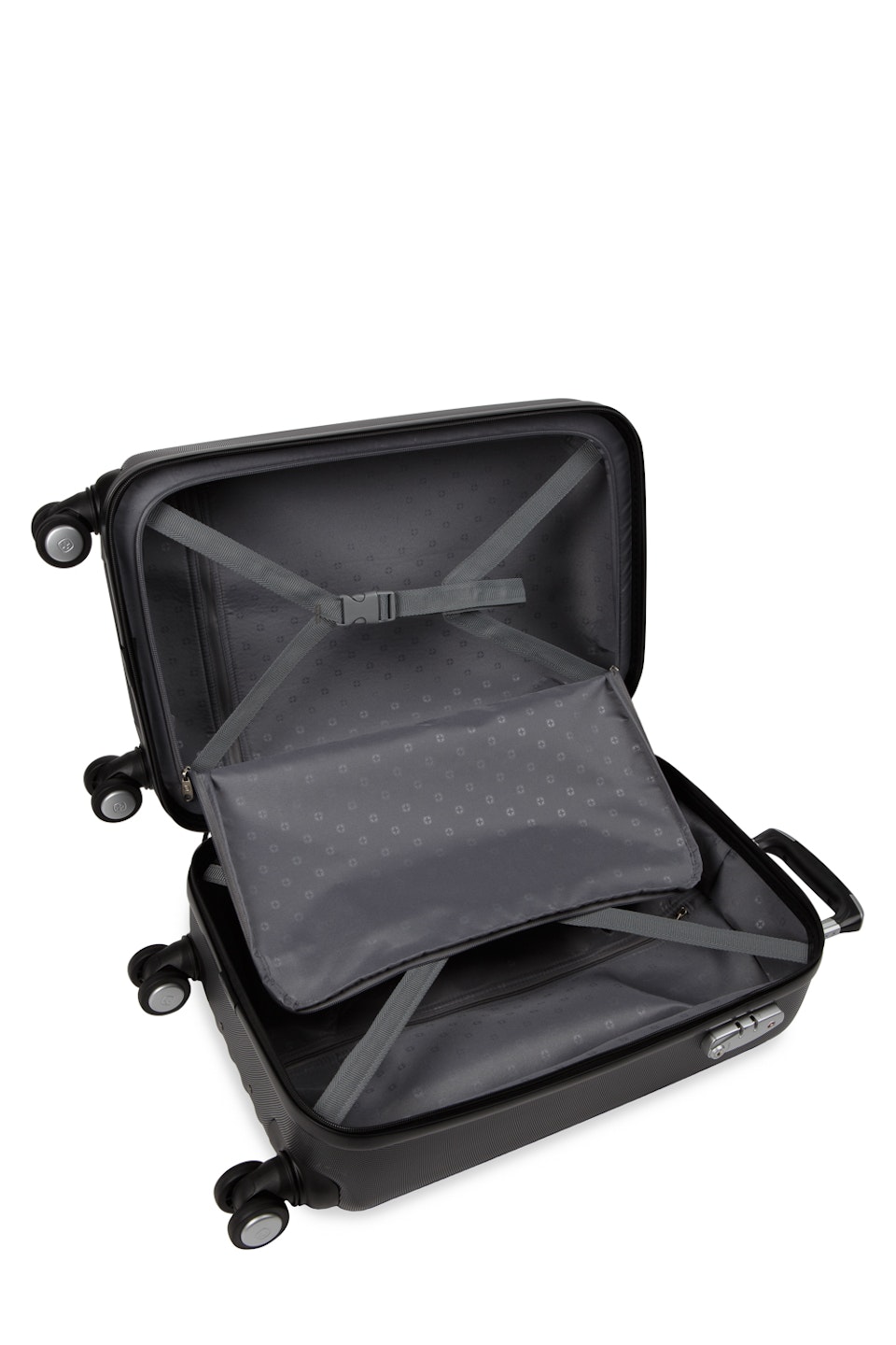 Wenger Rove Carry On Hardside Spinner Luggage Black