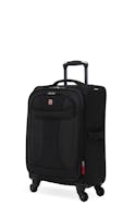 Swissgear 7208 20" Expandable Liteweight Carry On Spinner Luggage - Black