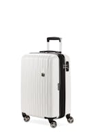 Swissgear 7272 19" USB Energie Expandable Carry On Hardside Spinner Luggage - White