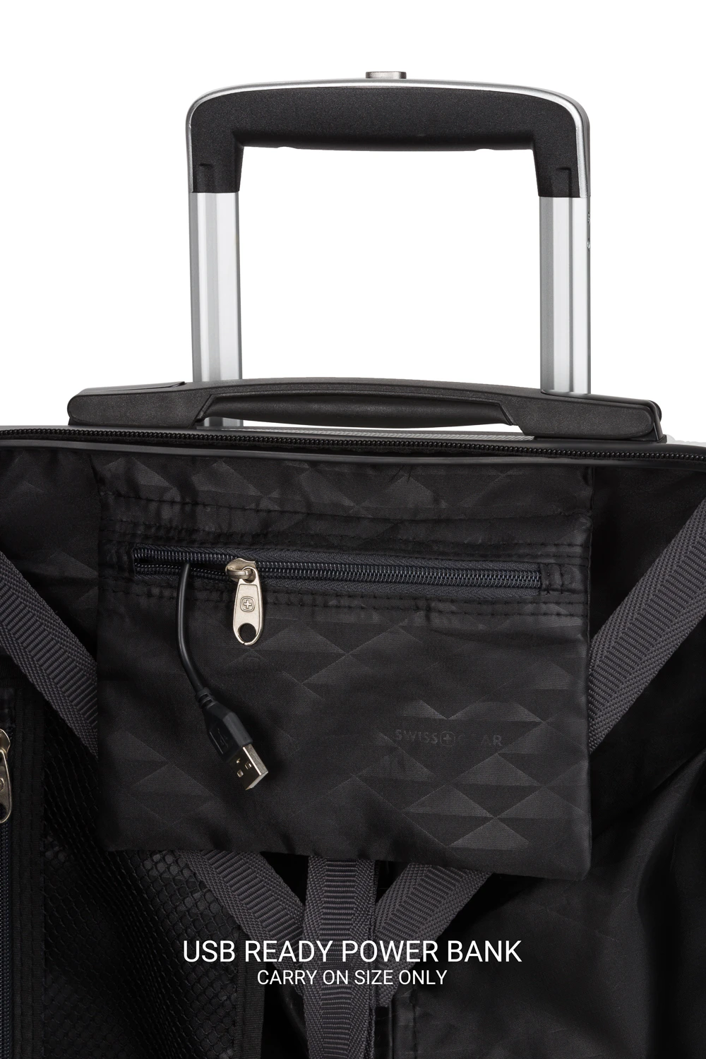 Swissgear 7272 19 USB Energie Expandable Carry On Hardside Spinner