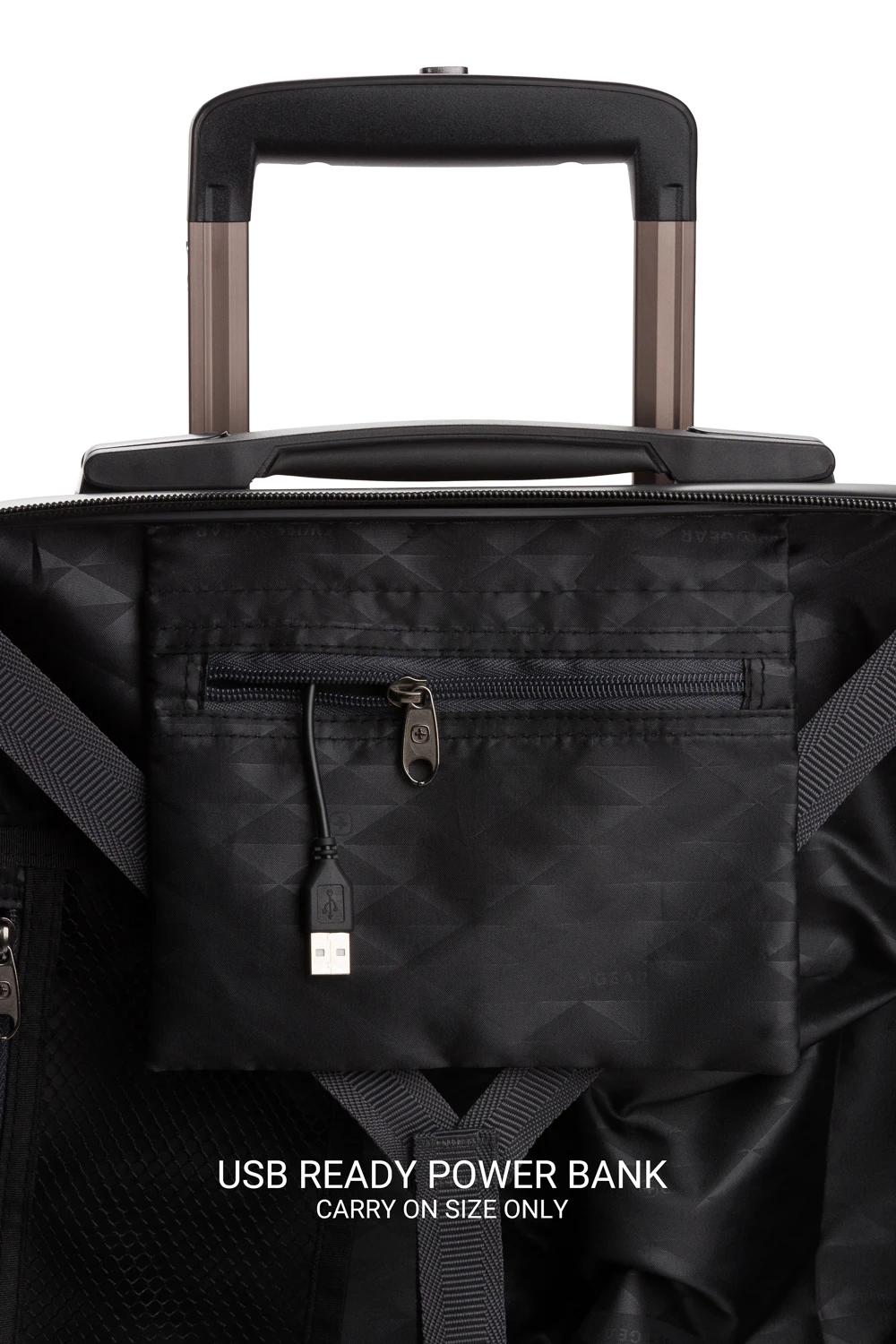 Swissgear 7272 19 USB Energie Expandable Carry On Hardside Spinner Luggage