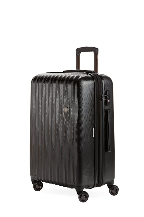 Swissgear 7272 23" Energie Expandable Hardside Spinner Luggage - Black