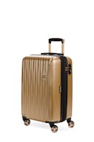 Swissgear 7272 19" USB Energie Expandable Carry On Hardside Spinner Luggage - Gold