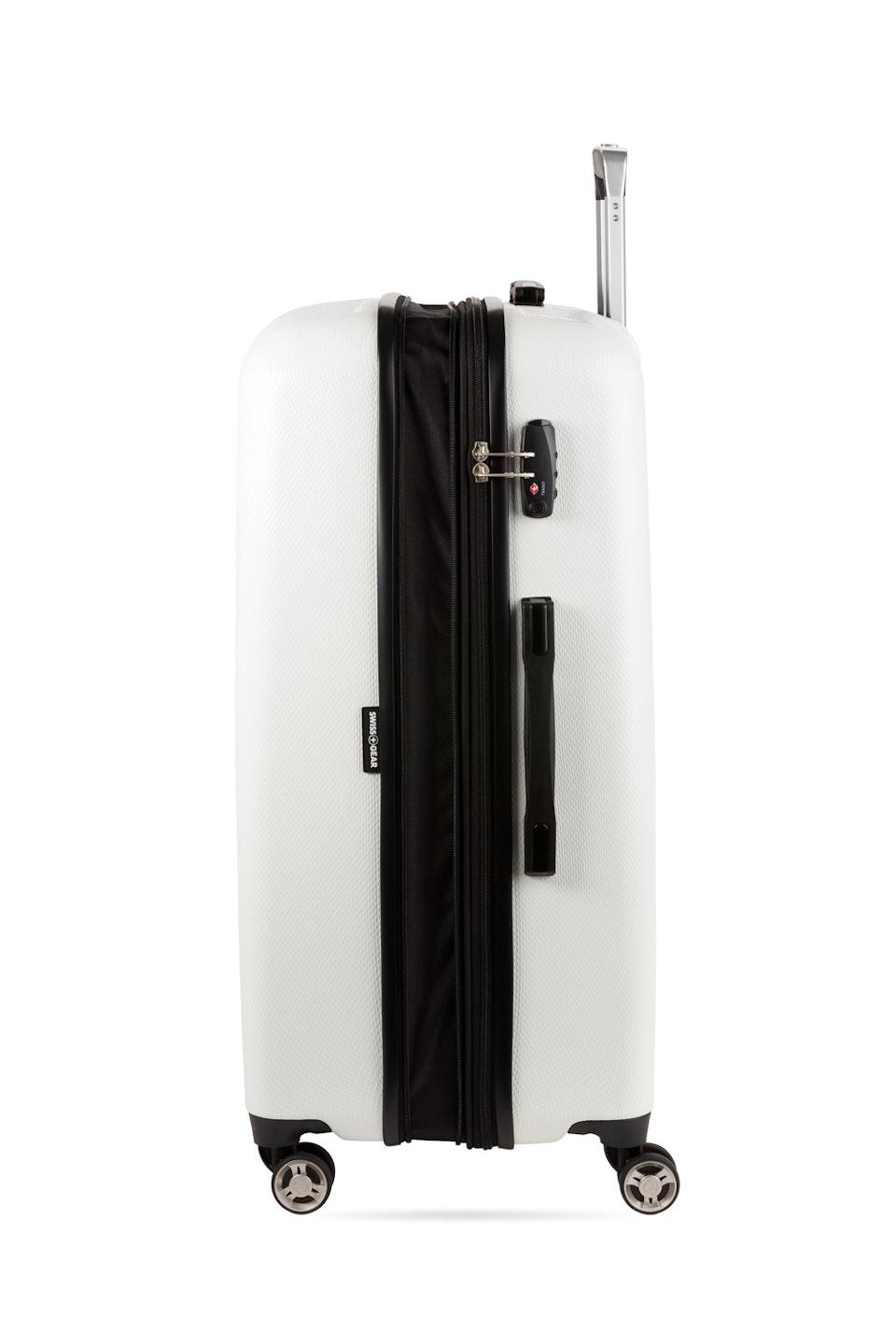 Swissgear 7272 Energie Expandable 2pc Hardside Spinner Luggage Set White