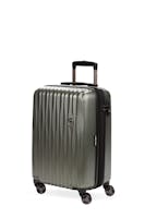 Swissgear 7272 19" USB Energie Expandable Carry On Hardside Spinner Luggage - Olive