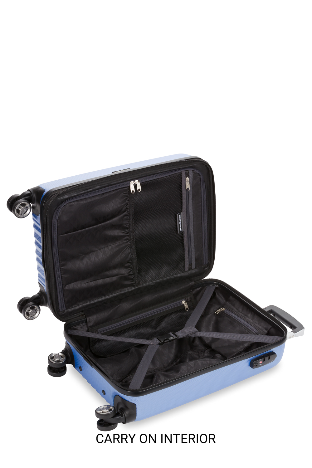 Swissgear 7272 Energie Expandable 3pc Hardside Spinner Luggage Set