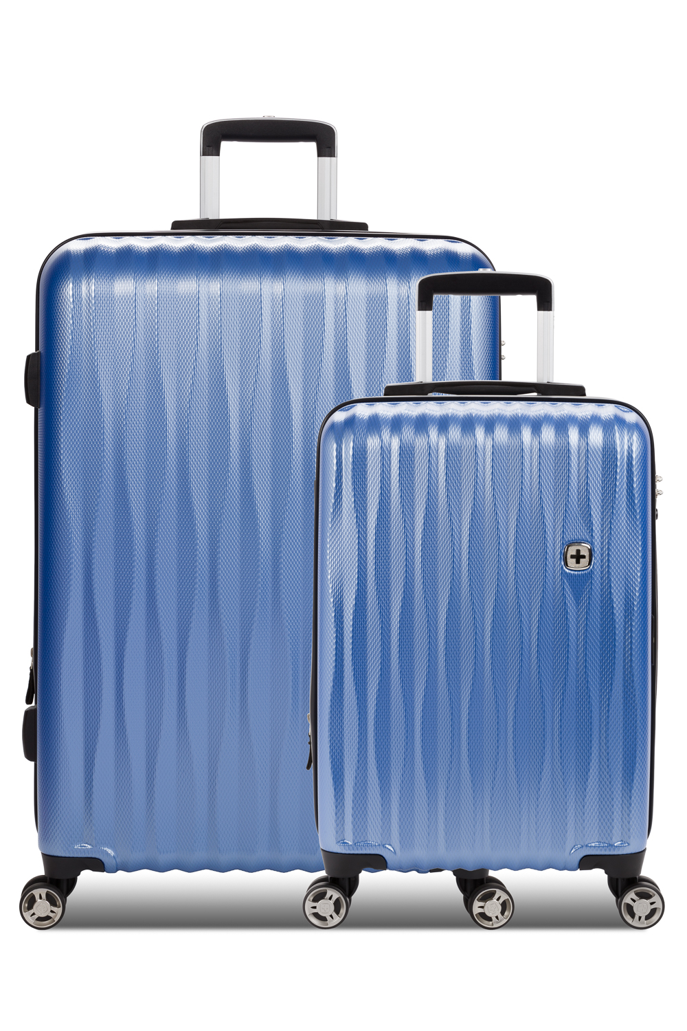 swissgear 7272 energie expandable 2pc hardside spinner luggage set