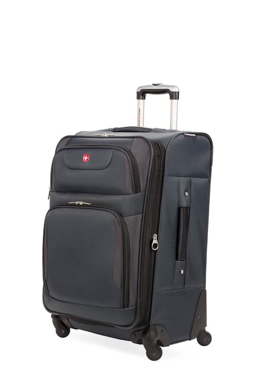 Swissgear 7297 24" Expandable Spinner Luggage - Grey
