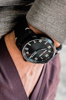 Swissgear Legacy Watch - Black with Black Dial and Black Strap