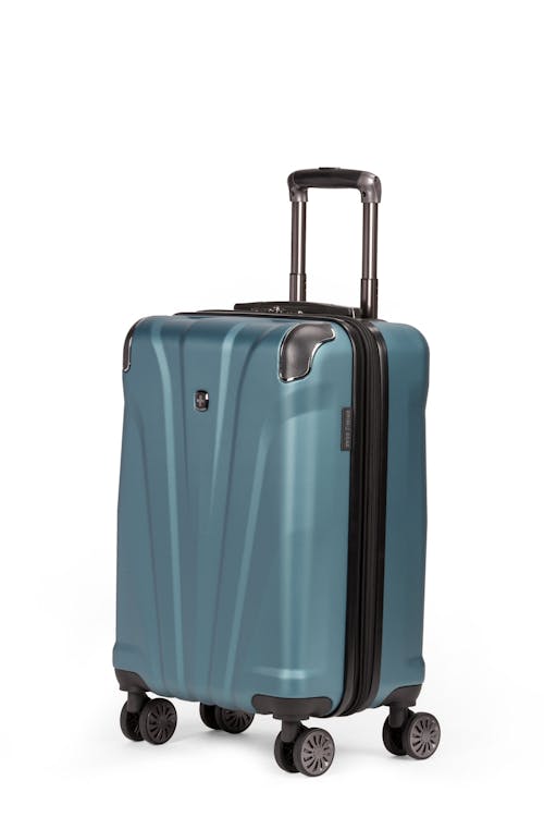 Swissgear 7330 19" Cascade Expandable Carry On Hardside Spinner Luggage - Teal