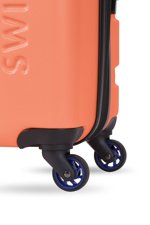 Swissgear 7366 Expandable 3pc Hardside Luggage Set Orange/Blue