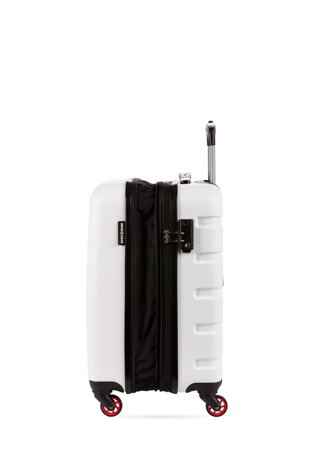 Swissgear 7366 18” Expandable Carry On Hardside Spinner Luggage White