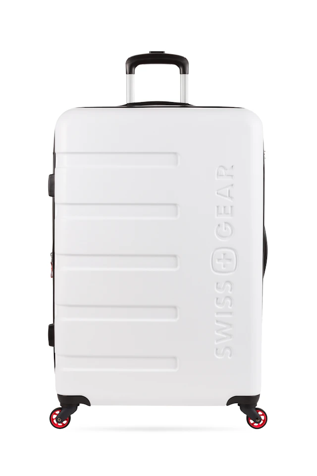 Swissgear 7366 27” Expandable Hardside Spinner Luggage White