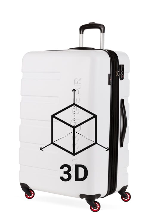 sketchfab - 360 Swissgear 7366 27" Expandable Hardside Luggage - Molded handles