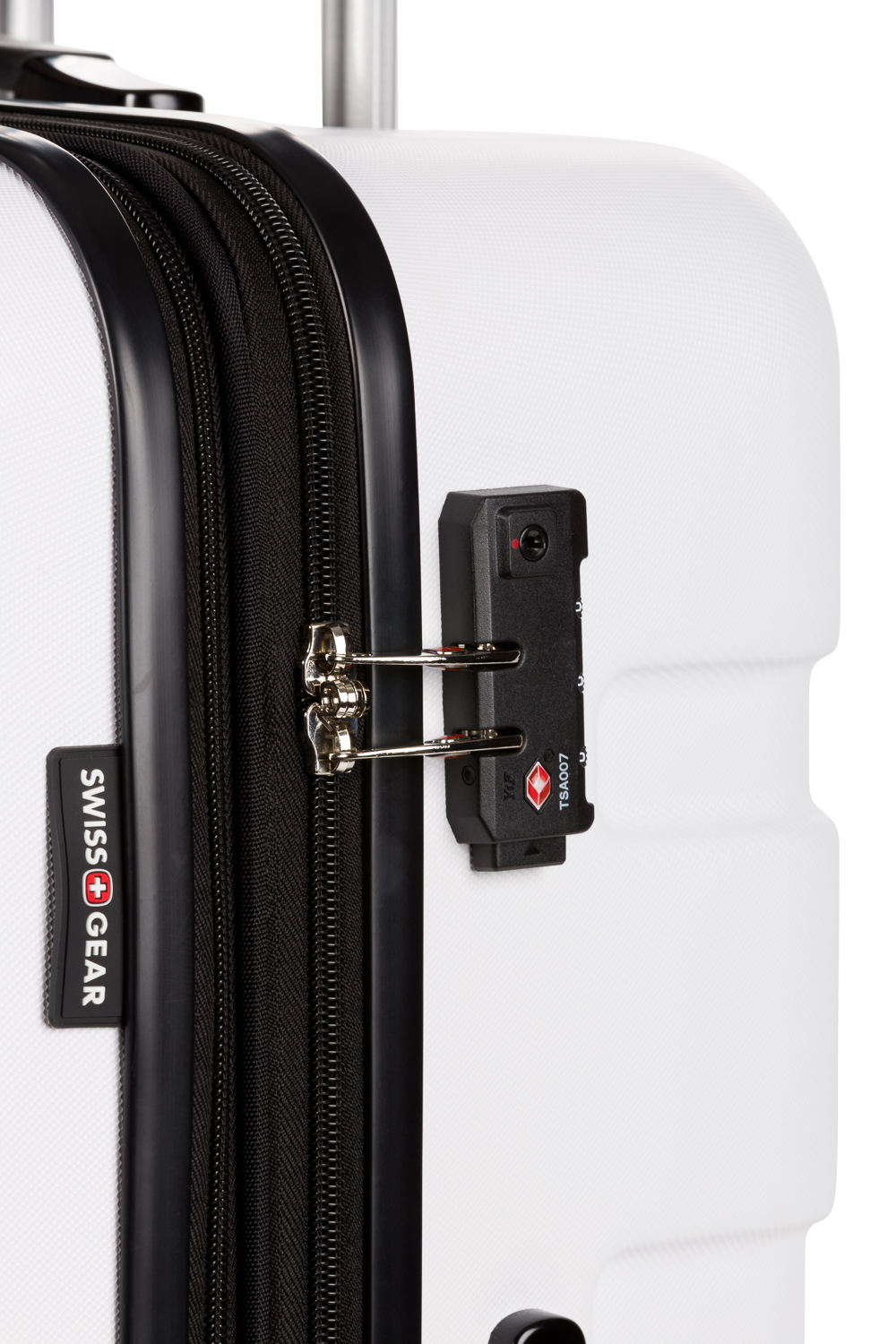 Swissgear 7366 Expandable 3pc Hardside Luggage Set White