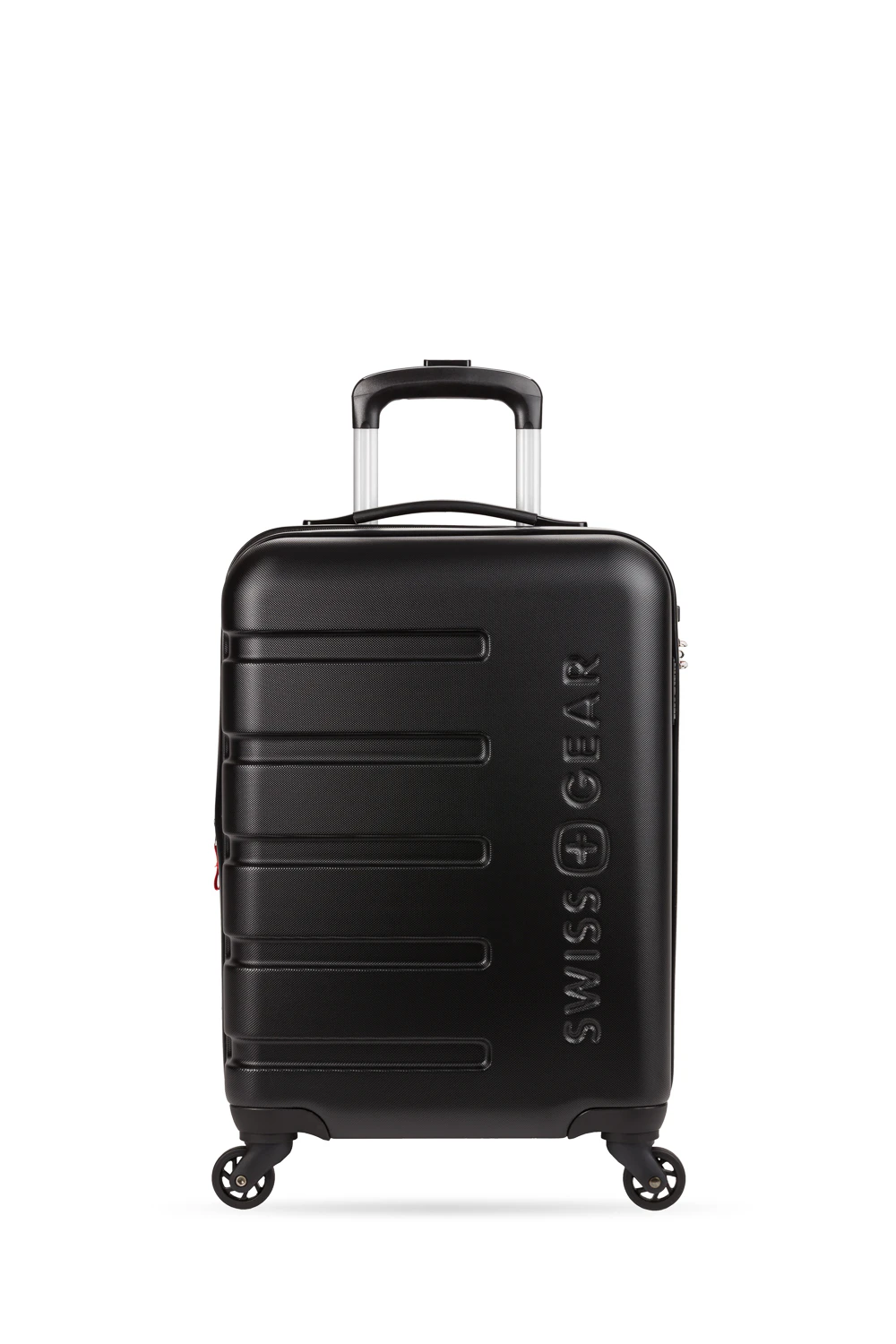 Swissgear 7366 18” Expandable Carry On Hardside Spinner Luggage Black