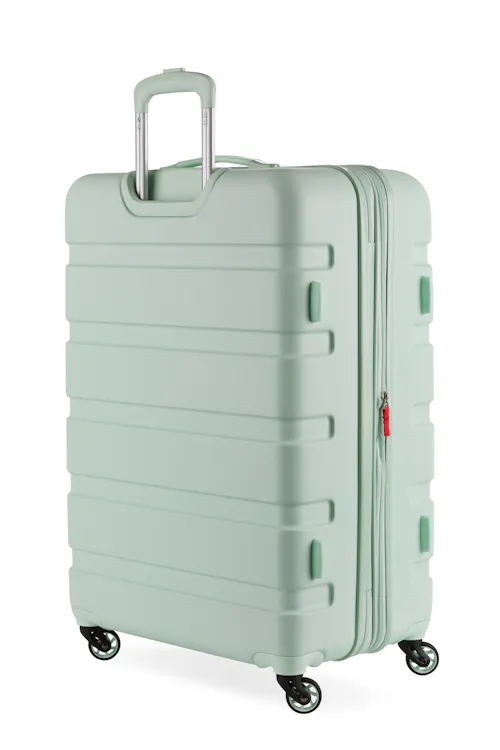 SWISSGEAR 7366 Expandable 3pc Hardside Luggage Set Clearly Aqua