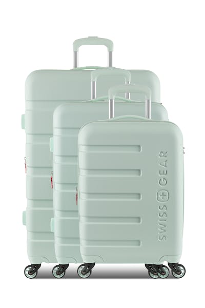 Swissgear 2-Piece Hardside Trunk Luggage Set, Cream (White)