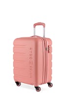 Swissgear 7366 18” Expandable Carry On Hardside Spinner Luggage - Coral Almond
