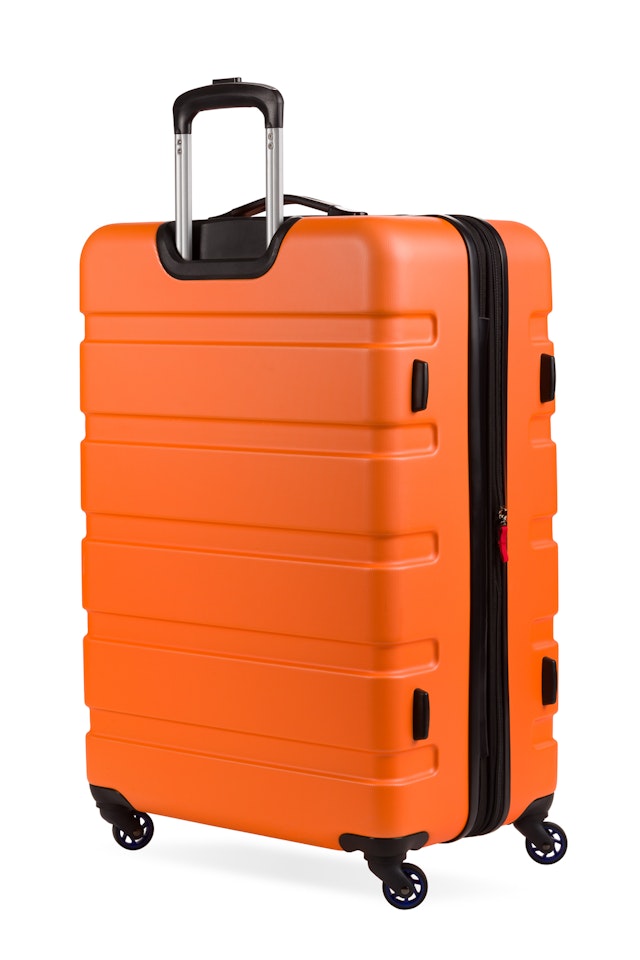 Swissgear 7366 Expandable 3pc Hardside Luggage Set Orange/Blue