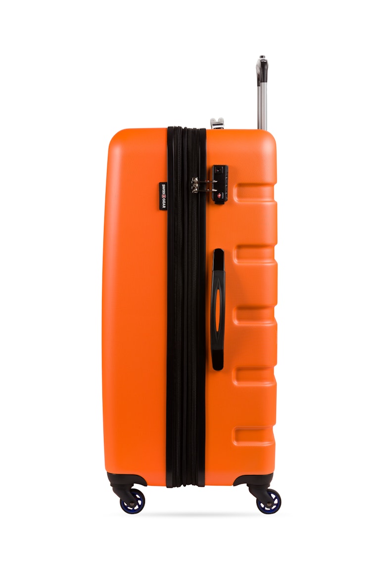 Swissgear 7366 Expandable 3pc Hardside Luggage Set Orange/Blue