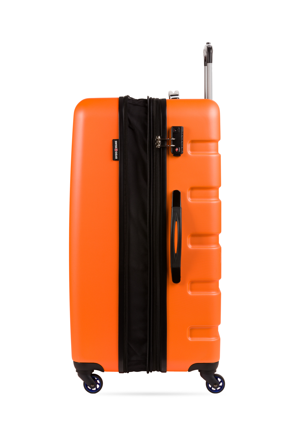 Swissgear 7366 Expandable 3pc Hardside Luggage Set Orange/Blue