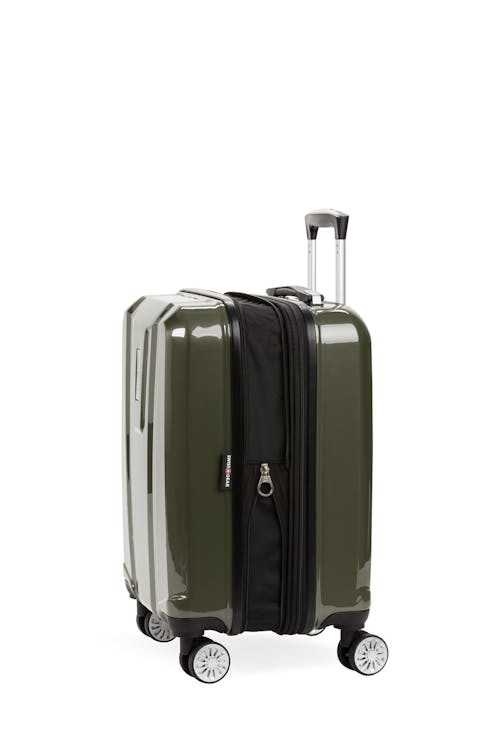 Swissgear 7510 19" Expandable Carry On Hardside Spinner Luggage  Expands for additional packing space
