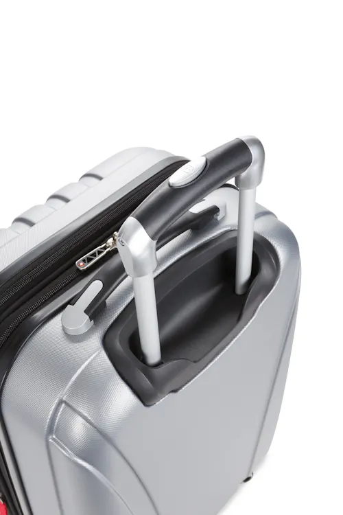 Swissgear 7585 Expandable 19 Hardside Carry On Spinner Luggage Silver