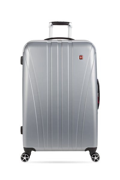 SWISSGEAR 7585 Expandable 27" Hardside Spinner Luggage - Silver