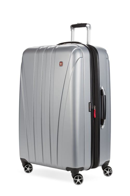 Swissgear 7585 Expandable 27" Hardside Spinner Luggage - Silver