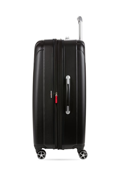 Swissgear 7585 Expandable 3pc Hardside Spinner Luggage Set Expands for additional interior packing space