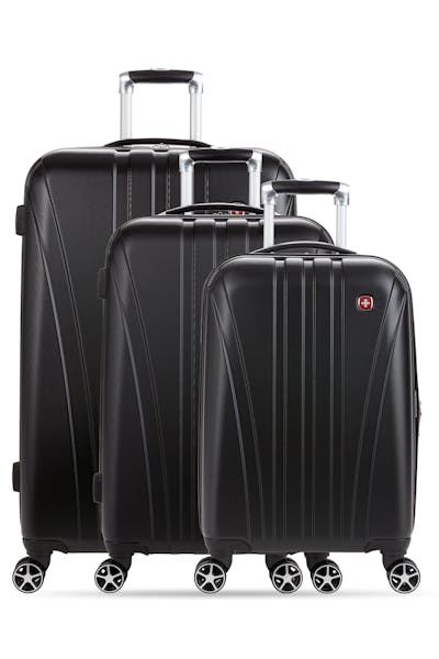 SWISSGEAR 7585 Expandable 3pc Hardside Spinner Luggage Set 