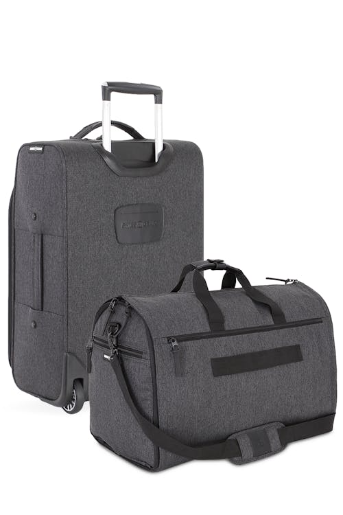 Swissgear 2PC Getaway Luggage Set - Dark Gray 